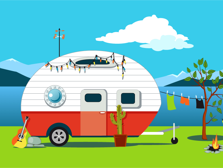 Scegliere un camper o una roulotte usati
